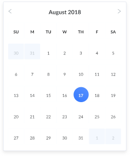 Photo of a calendar